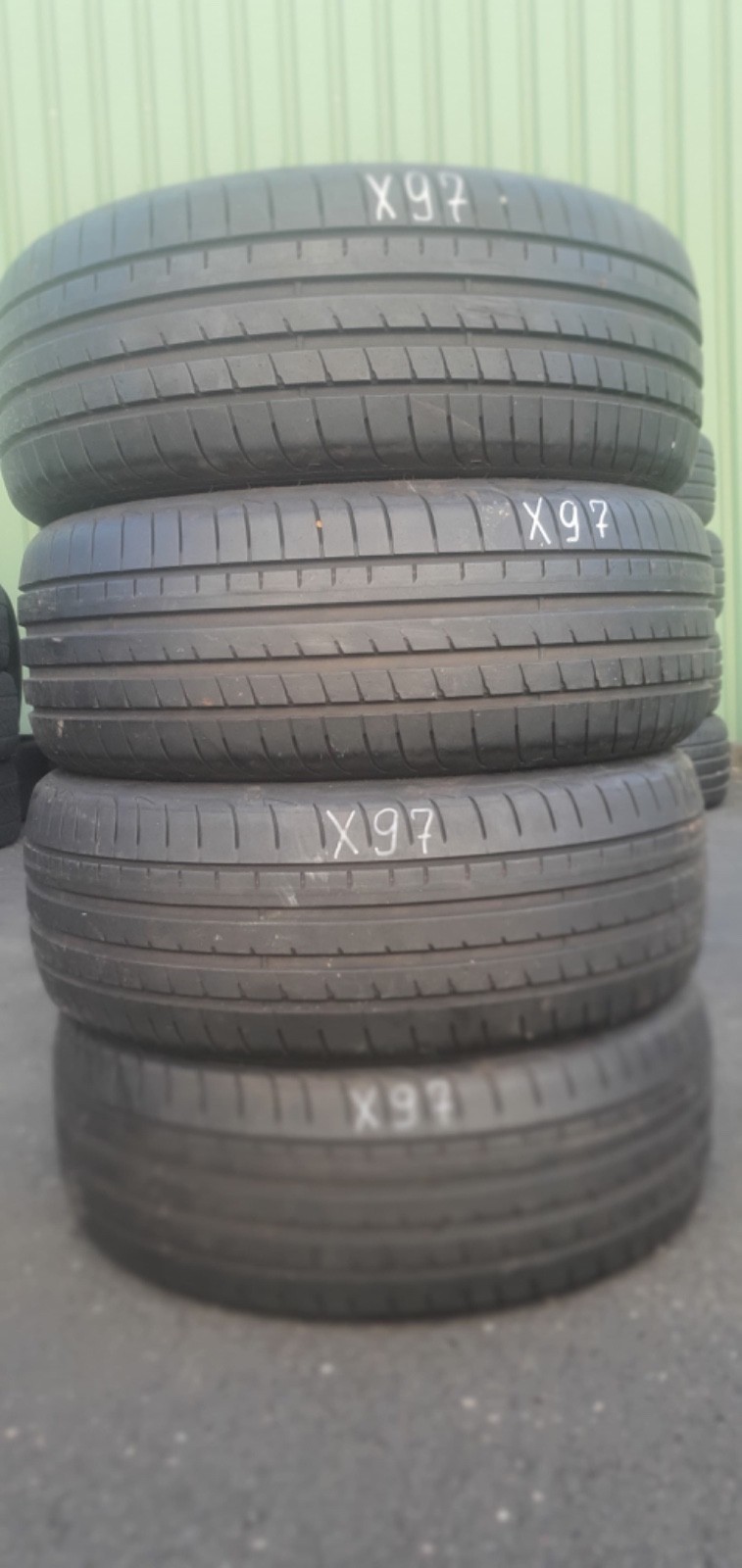 57-306 2x Sommerreifen Goodyear Eagle F1 (RSC) 205/45 R17 88W Dot1019 4,5mm X97 – Bild 1