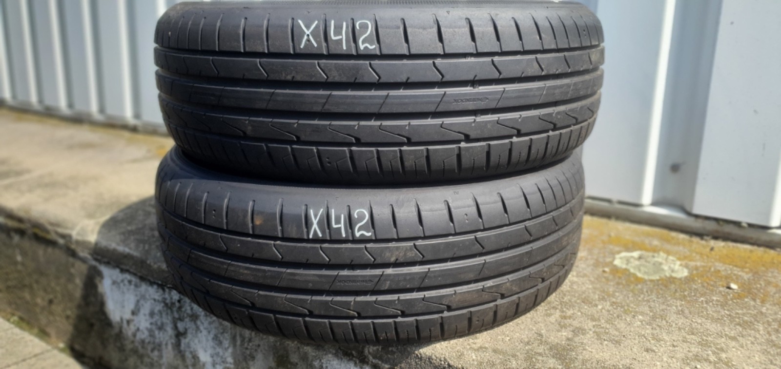 57-317 2x Sommerreifen Hankook Ventus Prime 3 205/60 R17 97W Dot1623 6,5mm X42 – Bild 1