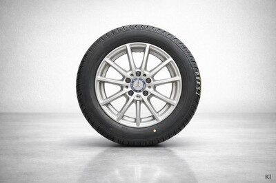 357375314022-1 16 Zoll Mercedes Winterkompletträder W177 CLA C117 X117 B-Klasse A1774011100 - Image 1