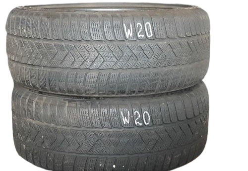 357683844847-1 2x Winterreifen PIRELLI SOTOZERO 3 (RSC) 225/40R18 92H(MIL)W20 DOT 2719 6-6,5mm – Bild 1