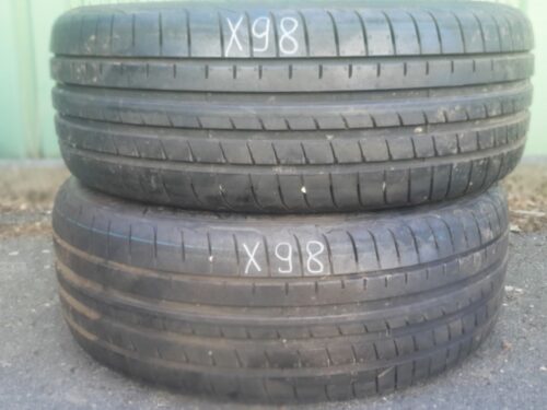 357683844862-1 2x Sommerreifen Goodyear Eagle F1 (RSC) 205/45 R17 88W Dot0719 6,2-6,4mm X98 – Bild 1