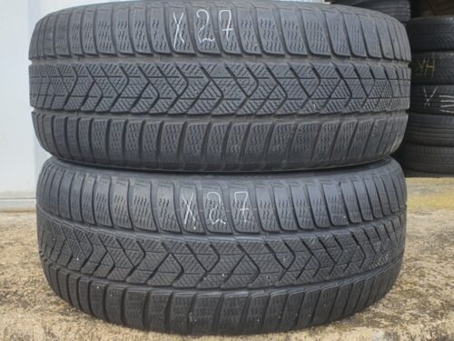 357683844872-1 2x Winterreifen Pirelli Sottozero 3 (RSC) 225/45 R18 95V 5,5-6mm X27 – Bild 1