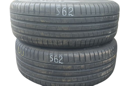 357683844889-1 2x Sommerreifen PIRELLI P ZERO 225/45R19 96Y (MIL) S62 DOT 0718 – Bild 1