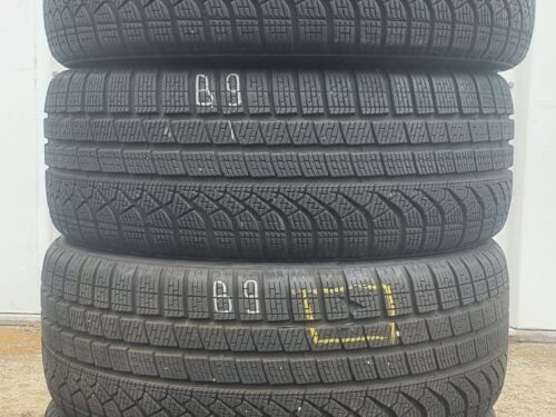 357744785596-1 2x Winterreifen Pirelli PZeroWinter MO 245/45 R19 102H Dot2823 6,5-7,5mm B9 – Bild 1