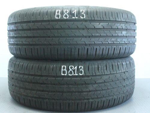 358146653669-2 2x Sommerreifen Continental EcoContact 6 195/55 R16 91V 5,2-5,6mm Dot2321 B813 - Image 1