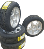 4x Winterkompletträder  Original Mercedes-Benz 16 Zoll (MIL) KBA44734 DOT-24 Neu – Bild 3