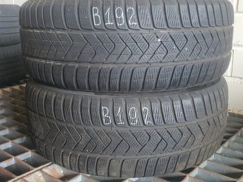 357683845599 2x 225/45 R18 95H Winterreifen Pirelli Sottozero 3 (RSC) Dot2720 5-5,5mm B192 – Bild 1