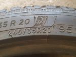 1x 245/35 R20 95V Winterreifen Michelin Pilot Alpin 5 NAO X Dot2419 6mm B183 – Bild 3