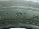 2x 255/55 R20 110H Winterreifen Bridgestone Blizzak LM001 RSC RFT Dot0820 B511 – Bild 5