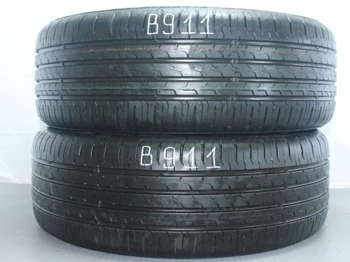 358178220458-2 2x 215/50 R18 92V Sommerreifen Continental EcoContact 6 Dot1521 5,5-6mm B911 – Bild 1