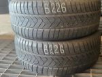 2x 225/45 R18 95H Winterreifen Pirelli Sottozero 3 (RSC) Dot2920 5mm B226