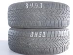2x 205/45 R17 88V Winterreifen Dunlop SpWinterSport 4D DSST RSC Dot0222 B453
