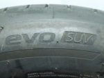 1x 235/55 R18 100V Sommerreifen Hankook VentusEvo SUV Dot0325 6,5-7mm M218 – Bild 5