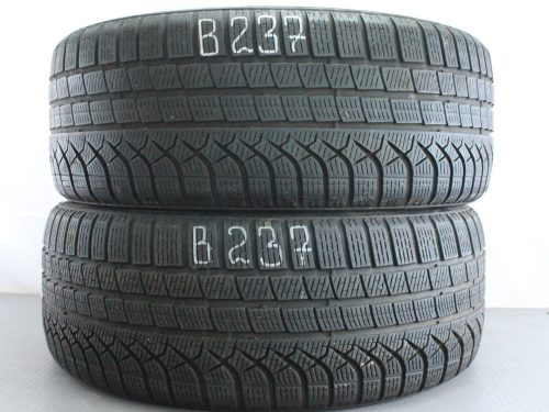 358391684194 2x 245/45 R19 102H Winterreifen Pirelli PZero Winter Dot2823 4,5-5,5mm B237 – Bild 1