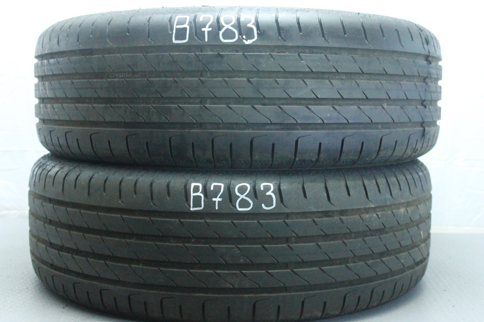 358320765663-featured 2x Neuwertige 215/60 R17 96H Sommerreifen Continental EcoContact 7 Dot1725 B783 – Bild 1
