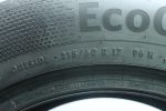 2x Neuwertige 215/60 R17 96H Sommerreifen Continental EcoContact 7 Dot1725 B783 – Bild 5