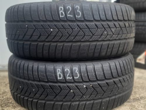 358320765704 2x 225/45 R18 95H Winterreifen Pirelli Sottozero 3 (RSC) Dot2220 6mm B23 – Bild 1