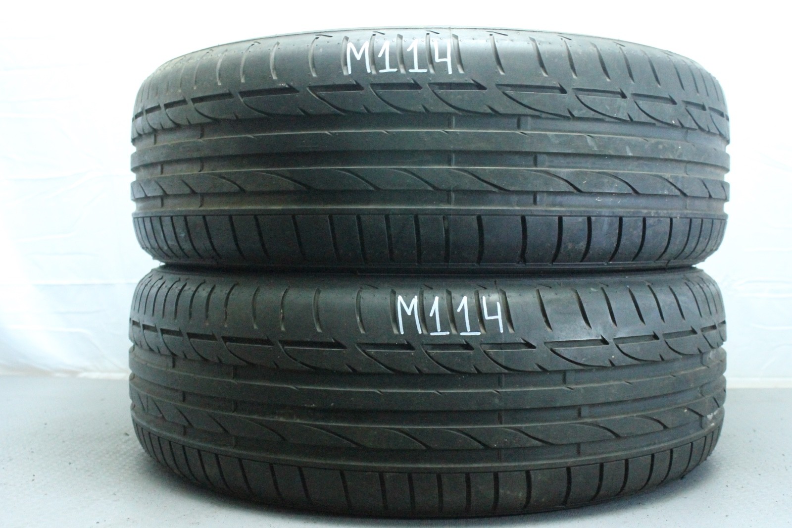 358320765742-featured 2x Neuwertige 215/45 R20 95W Sommerreifen Bridgestone Potenza S001 Dot3817 M114 – Bild 1