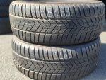 2x 225/45 R18 95H Winterreifen Pirelli Sottozero (RSC) Dot3418 6mm B163