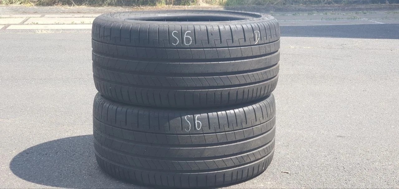 358320771475-featured-1 2x Neuwertige 315/35 R22 111Y Sommerreifen Pirelli PZero 4 Dot1423 S6 – Bild 1