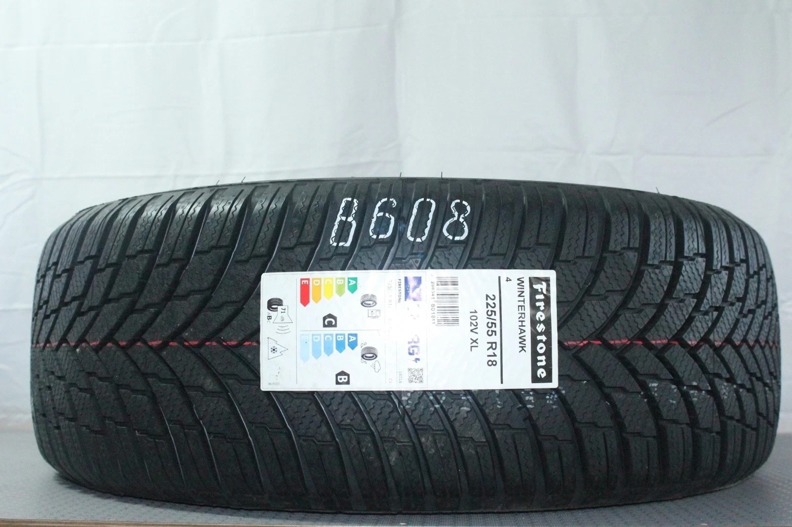 358320771513-featured 1x 225/55 R18 102V Winterreifen Firestone Winterhawk 4 Neu Dot3323 B608 – Bild 1