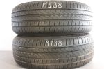 2x Neuwertige 225/55 R17 97W Sommerreifen Pirelli Cinturato P7 Dot2218 7M138