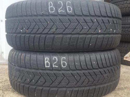 358320771532 2x 225/45 R18 95H Winterreifen Pirelli Sottozero 3 (RSC) Dot2918 6,5-7mm B26 – Bild 1