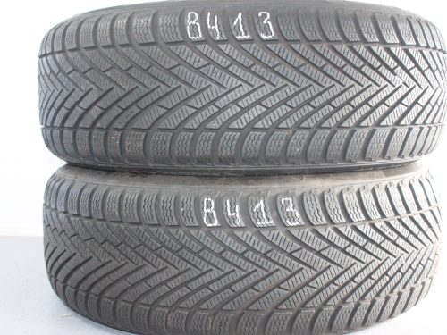 358320771551 2x 195/60 R16 89H Winterreifen Pirelli Winter Cinturato Dot0424 6-6,5mm B413 – Bild 1