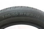 2x Neuwertige 195/55 R16 87H Sommerreifen Kumho Solus HS63 Dot1224 M95 – Bild 5