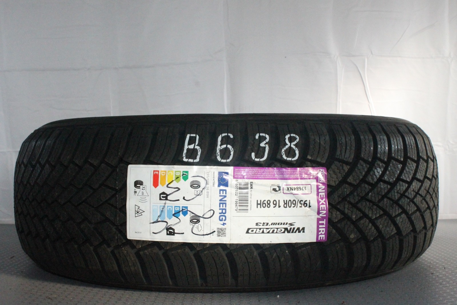 358320771586-featured 1x 195/60 R16 89H Nexen WinGuard Snow G3 WH21 Neu Dot3522 B638 – Bild 1