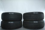 4x Neuwertige 215/55 R17 98V Sommerreifen Kumho Solus HS63 Dot2025 M280