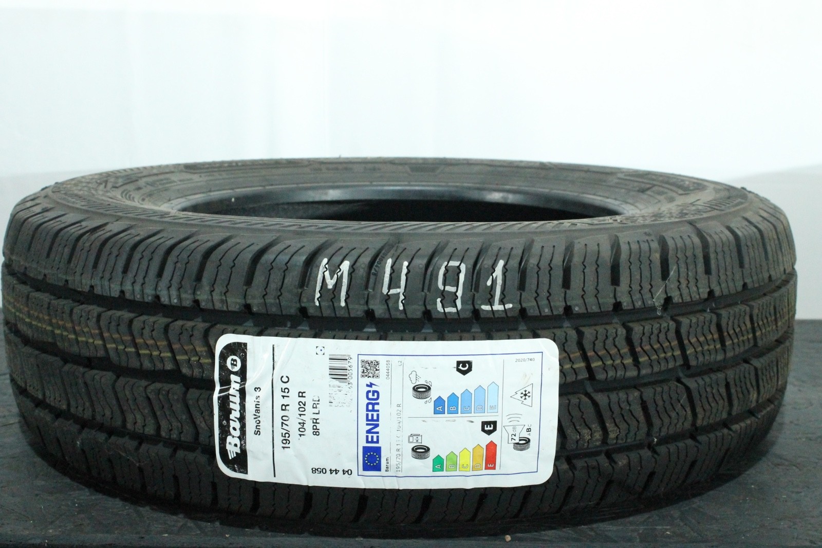 358705463443-featured 1x 195/70 R15C 104/102R Winterreifen Barum Snowvanis 3 Neuwertig Dot2024 M491 – Bild 1