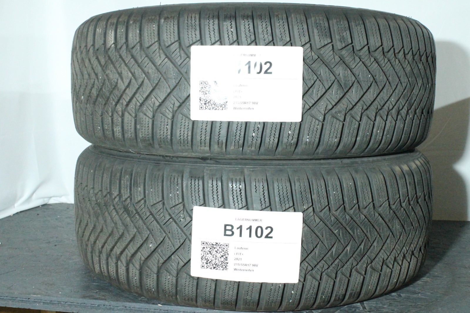 820069314079-featured 2x 215/55 R17 98V Winterreifen Laufenn I Fit+ 6mm Dot4121 B1102 – Bild 1