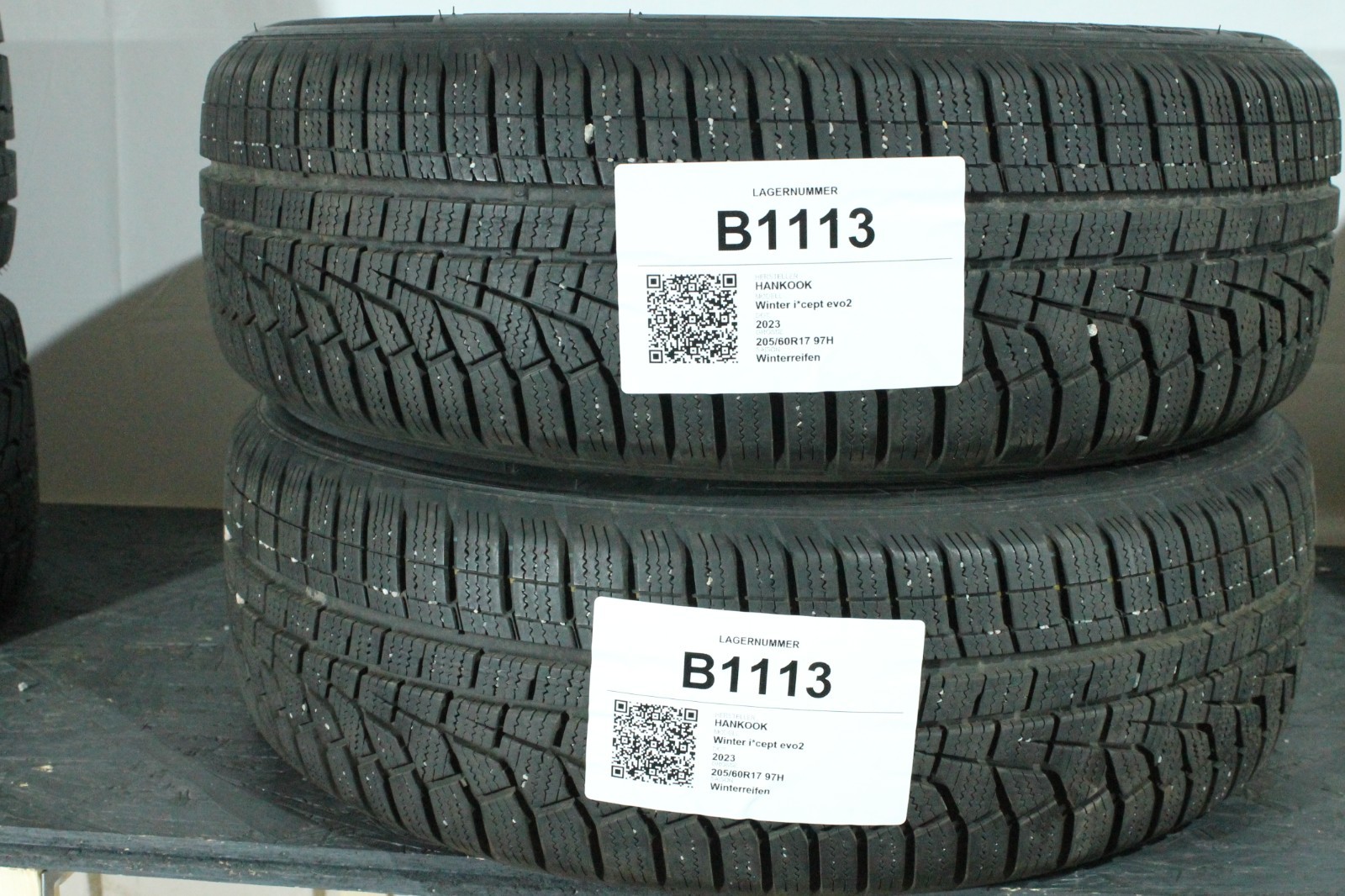 820069732469-featured 205/60 R17 97H Winterreifen Hankook Winter I*cept Evo2 6-6,5mm Dot1623 B1113 – Bild 1
