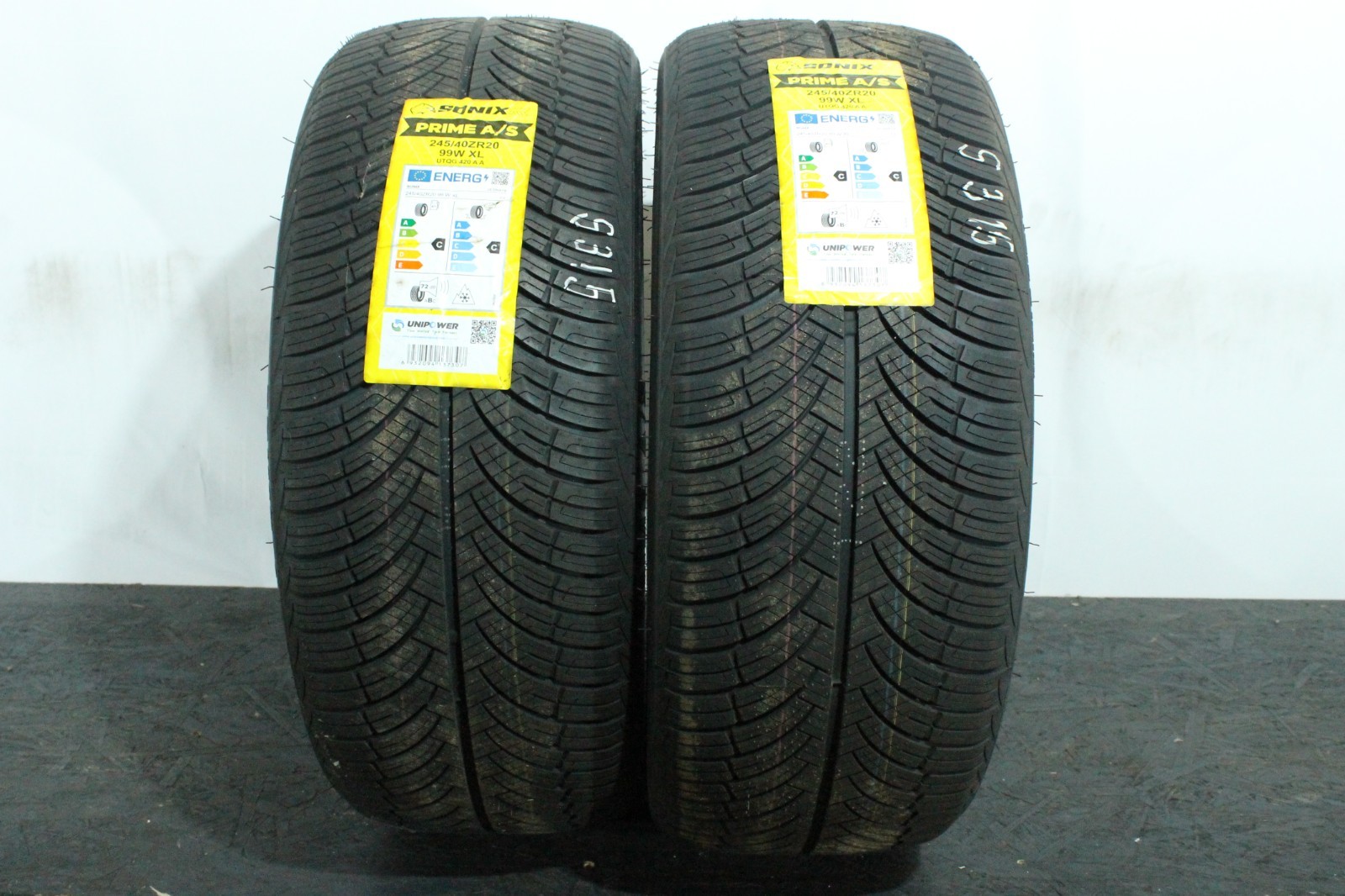 2x 245/40ZR20 99W XL Ganzjahresreifen Sonix Prime A/S Neu Dot0125 S315 – Hauptbild 2x 245/40ZR20 99W XL Ganzjahresreifen Sonix Prime A/S Neu Dot0125 S315 – Hauptbild