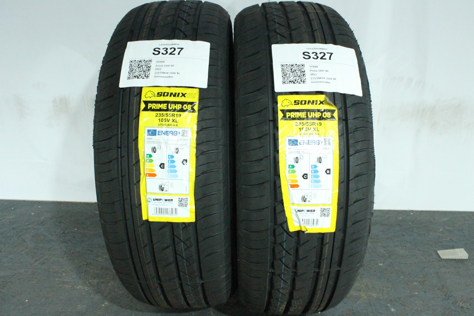 820196089571-featured 2x 235/55R19 105V XL Sommerreifen SONIX Prime UHP 08 Neu DOT4923 S327 – Bild 1