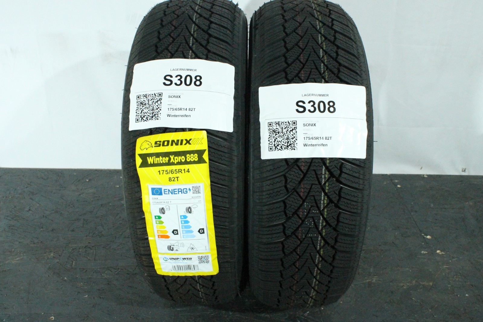 820196089598-featured 4x 175/65 R14 82T Winterreifen Sonix Winter XPRO 888 Neu Dot3824 S308 – Bild 1
