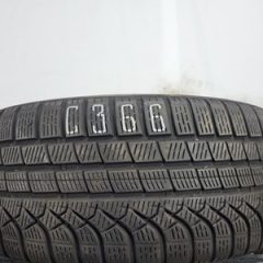 1x 245/45R19 102H Winterreifen PIRELLI P ZERO WINTER C366 5-5,5mm DOT2026