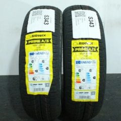4x 155/65 R13 73T Ganzjahresreifen Sonix Prime A/S Neu Dot3824 S343