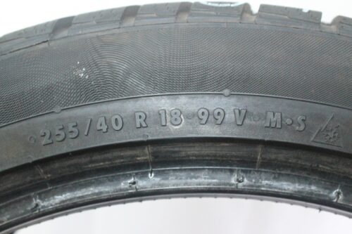 2x Continental ContiWinterContact TS830P 255/40 R18 99V Dot2417 7,5-7,8mm B340 – Bild 7