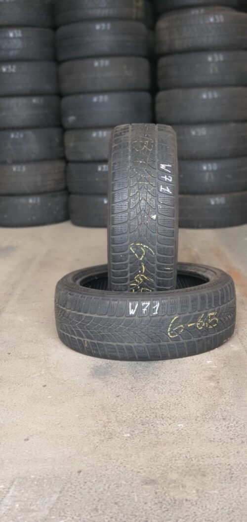 2x Winterreifen Dunlop SPWinter Sport 4D DSST (RSC) 205/45 R17 88V Dot1319 W71 – Bild 1