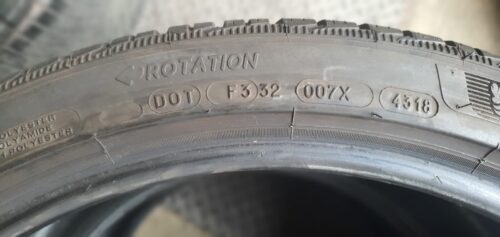 2x Winterreifen Michelin Pilot Alpin 5 NAO X 295/30 R21 102V Dot4318 6mm B65 – Bild 6