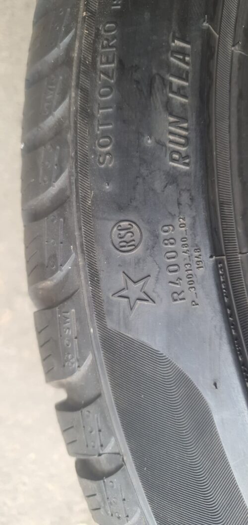 2x Winterreifen Pirelli Sottozero 3 (RSC) 225/45 R19 96V Dot2720 6,5-7mm B45 – Bild 7