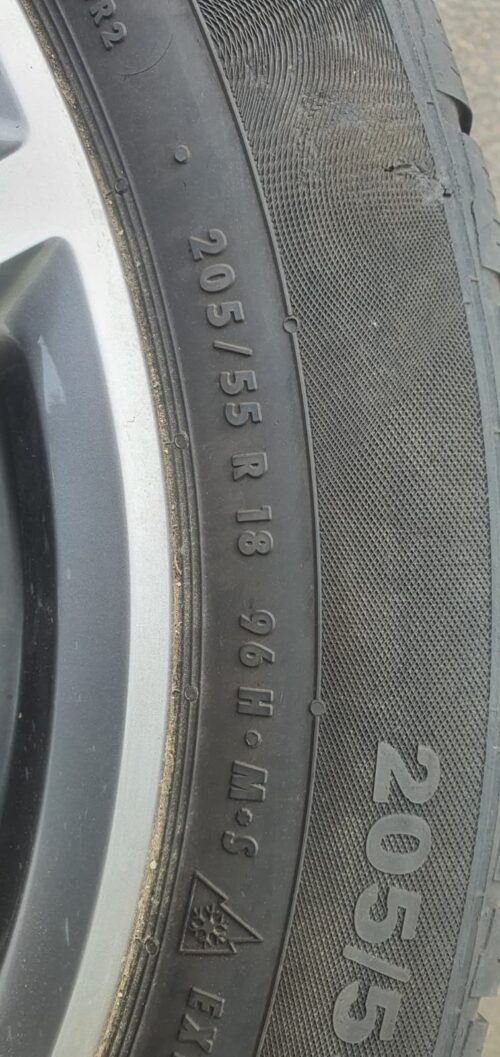 4x Winterkompletträder BMW X1 F48, X2 F39, 18 Zoll, Continental Reifen – Bild 11