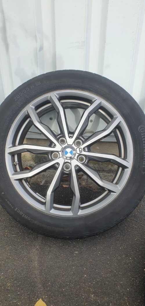 4x Winterkompletträder BMW X1 F48, X2 F39, 18 Zoll, Continental Reifen – Bild 3