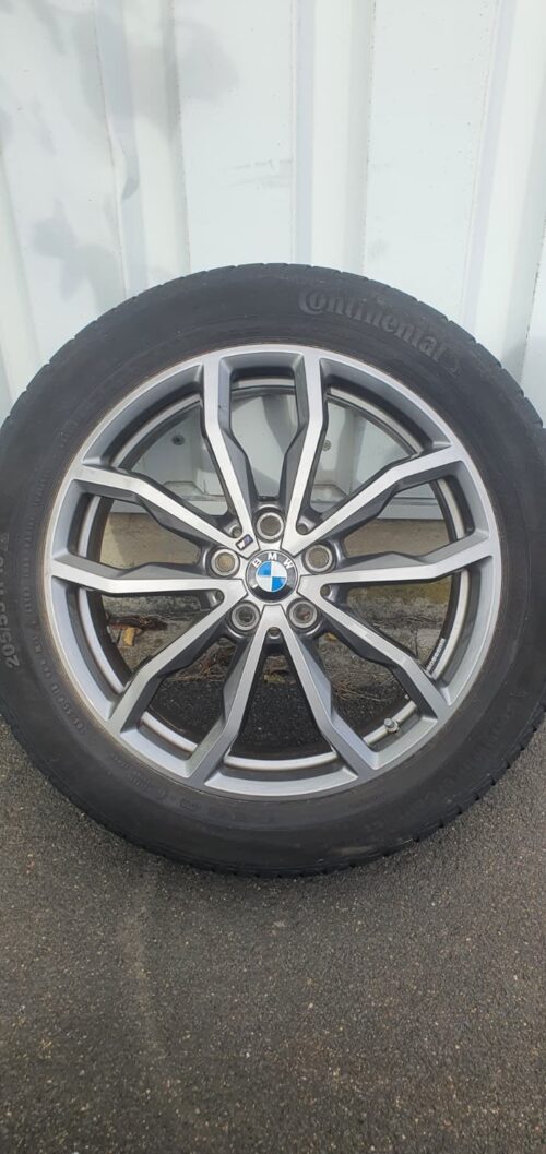 4x Winterkompletträder BMW X1 F48, X2 F39, 18 Zoll, Continental Reifen – Bild 5