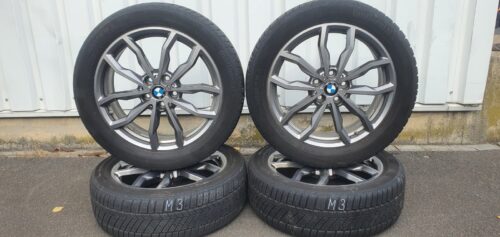 4x Winterkompletträder BMW X1 F48, X2 F39, 18 Zoll, Continental Reifen – Bild 1