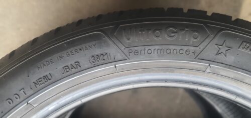 2x Winter Goodyear UltraGrip Performance+ 245/45 R18 100H Dot3821 5,5-6mm B42 – Bild 4