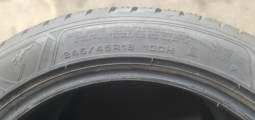 2x Winter Goodyear UltraGrip Performance+ 245/45 R18 100H Dot3821 5,5-6mm B42 – Bild 5