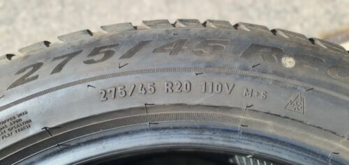 2x Winter Pirelli Scorpion TM (RSC) 275/45 R20 110V Dot 1x2620 1x3321 5,5mm B128 – Bild 4